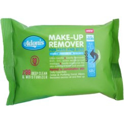 دستمال مرطوب آدونیس سری آرایش پاکن 20 برگی