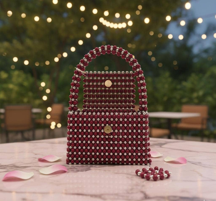 کیف مجلسی مرواریدی